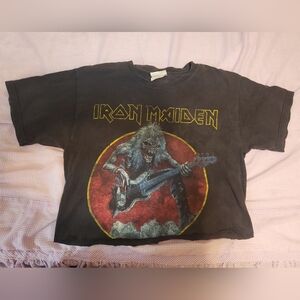 Iron Maiden Crop Top